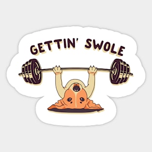 IDWT SwoleDoggo Sticker